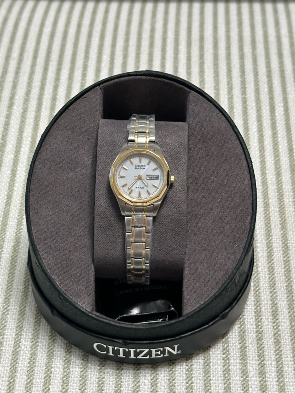 NWT Citizen eco-drive two tone watch